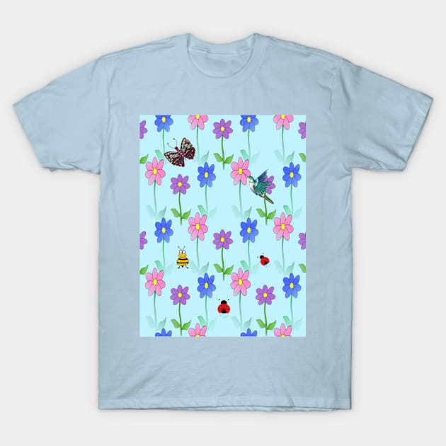 Blue Nature T-Shirt by SartorisArt1